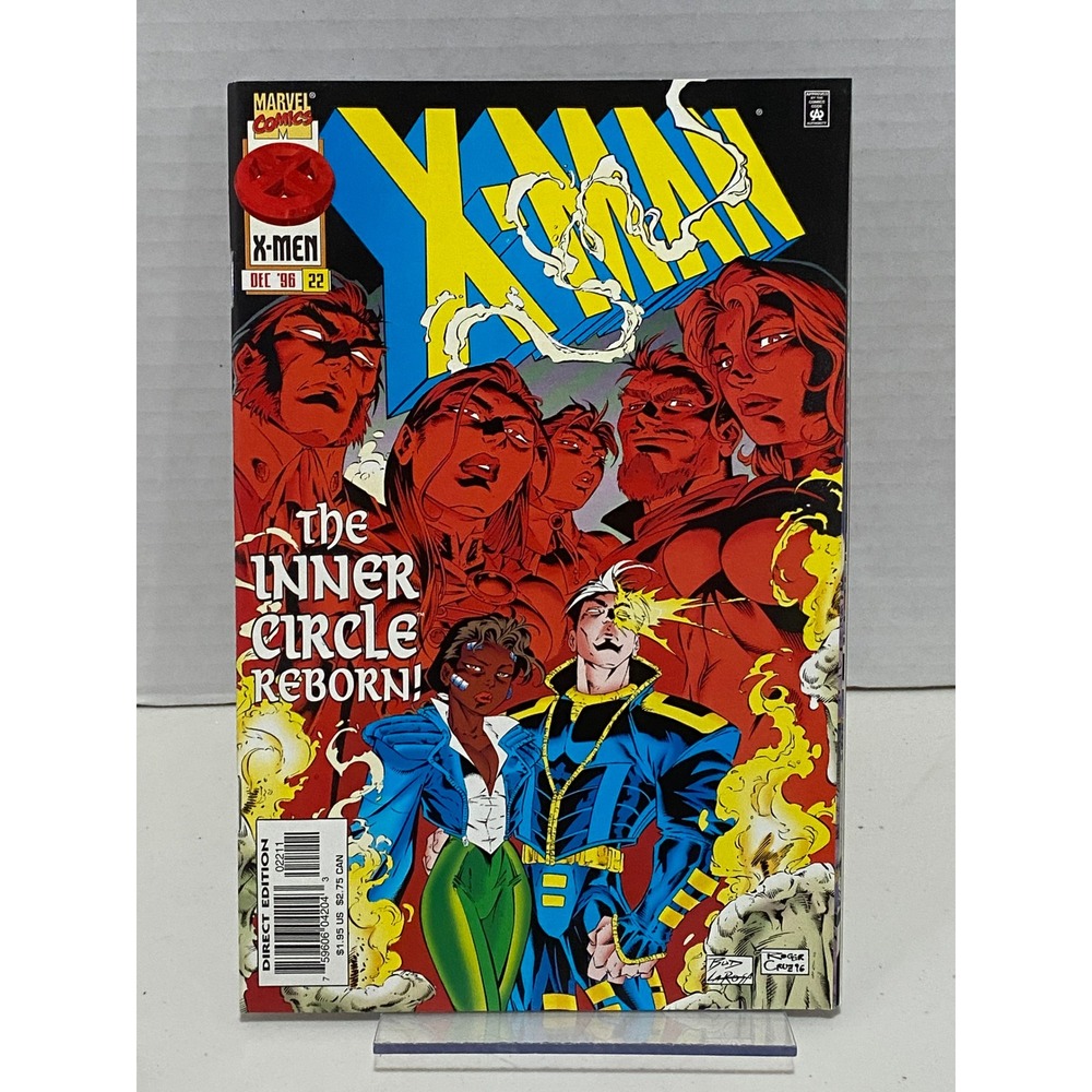 Marvel Comics X-Men #22 Comic Book The Inner Circle Reborn Dec 1996 Excellent